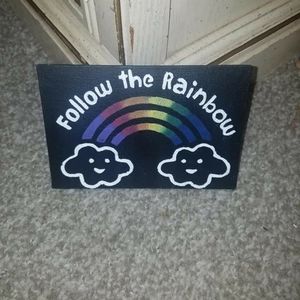Follow the rainbow canvas